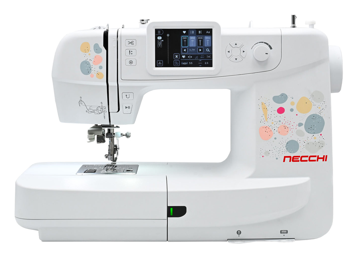 Necchi Sweet NE210 Macchina per Cucire e Ricamare in collaborazione con Eleonora Galvagno