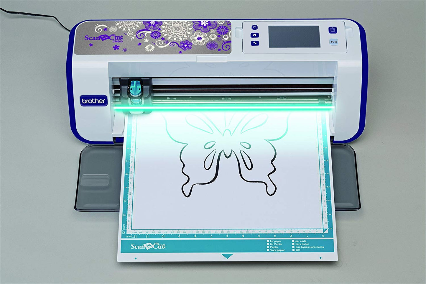 Brother ScanNCut CM600 - Macchina da taglio con scanner - Plotter