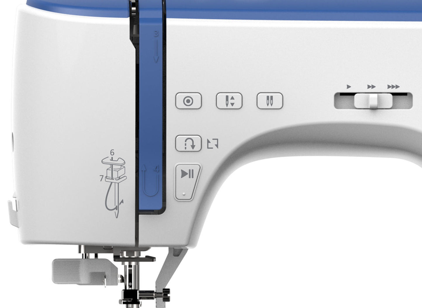 NECCHI NC-103D Macchina per cucire elettronica