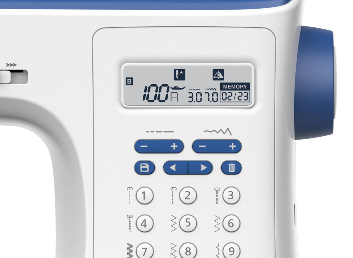 NECCHI NC-103D Macchina per cucire elettronica