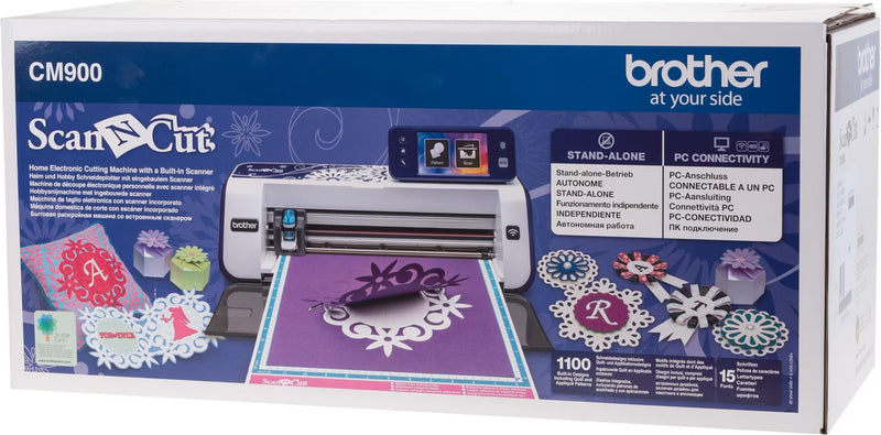 Brother ScanNCut CM900 - Macchina da taglio con scanner - Plotter