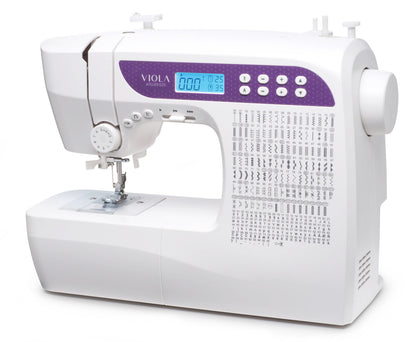 Viola Atelier E215 Macchina da cucire Elettronica con Tavolo Prolunga