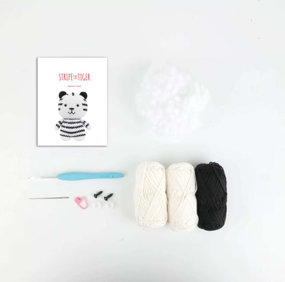 Kit Amigurumi Stripe The Tiger – Anchor