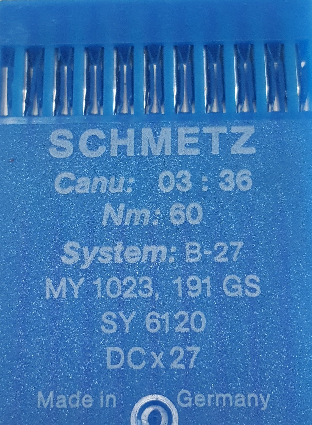 B27 NM 60 AGHI SCHMETZ