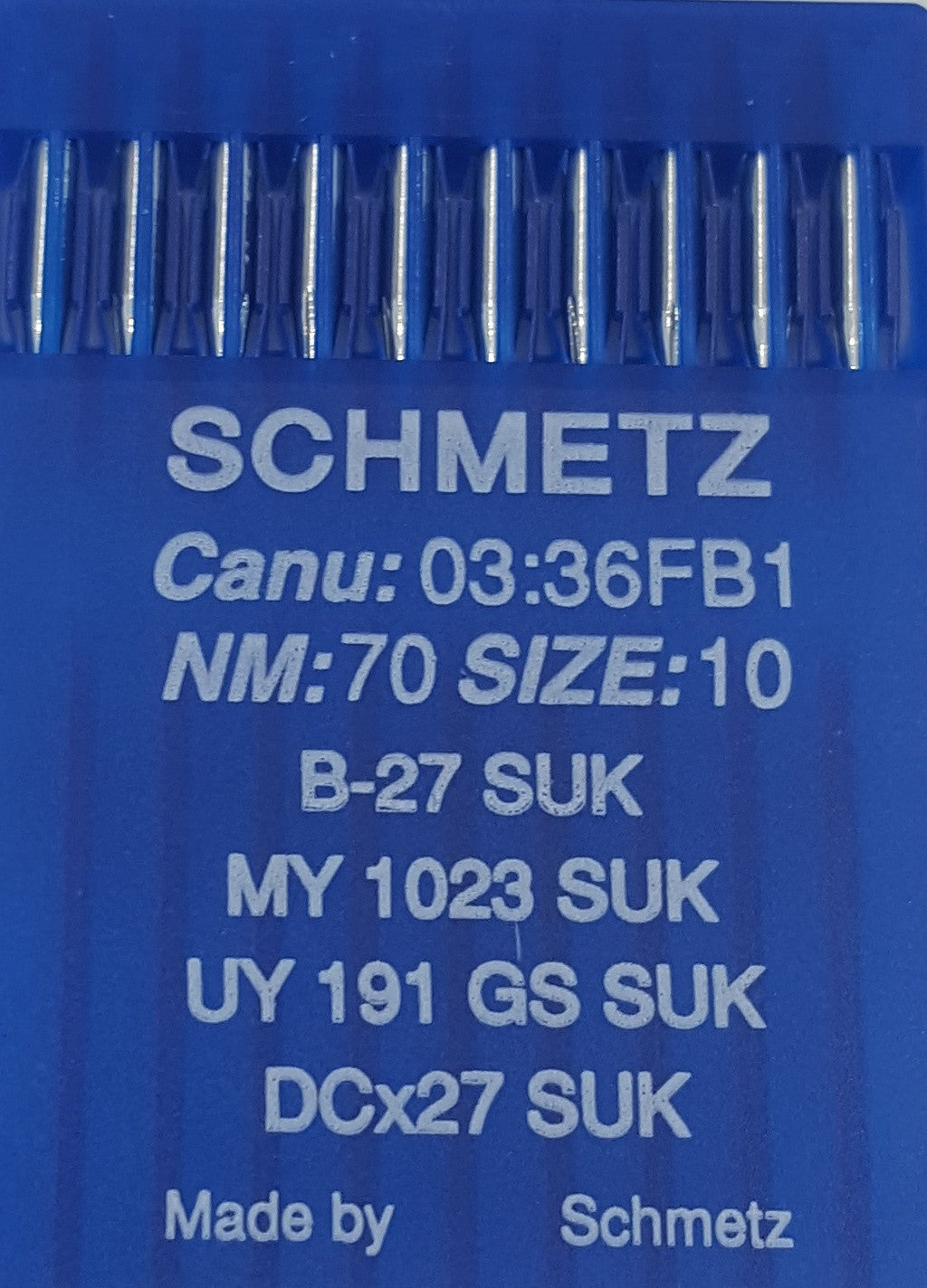 B27 SUK NM 70 AGHI SCHMETZ
