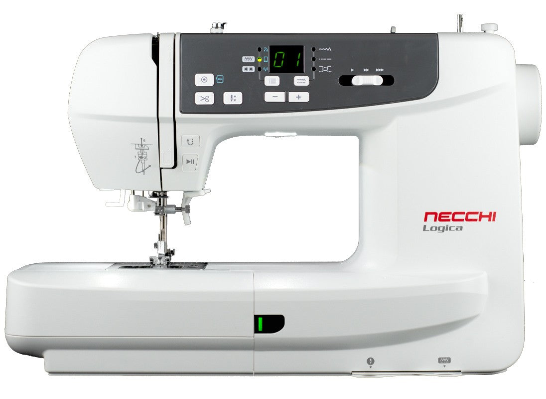 Necchi NCH05AX Macchina Per Cucire E Ricamare + 5 Anni Di Garanzia