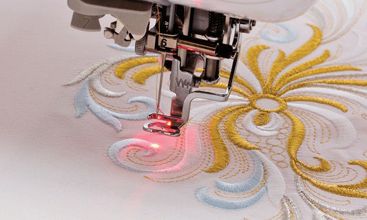 per ricamo con puntatore a LED FLED2 BROTHER - Piedino