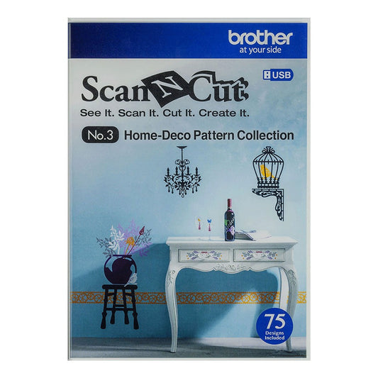 Collezione disegni per decorazione interni CAUSB3 per ScanNCut