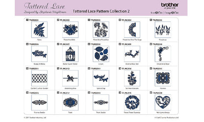 Collezione 2 "Un po' di tutto" Scheda Tattered Lace