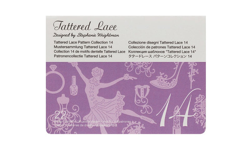 Brother Collezione 14 "Disegni tipici"Tattered Lace CATTLP14 ScanNCut