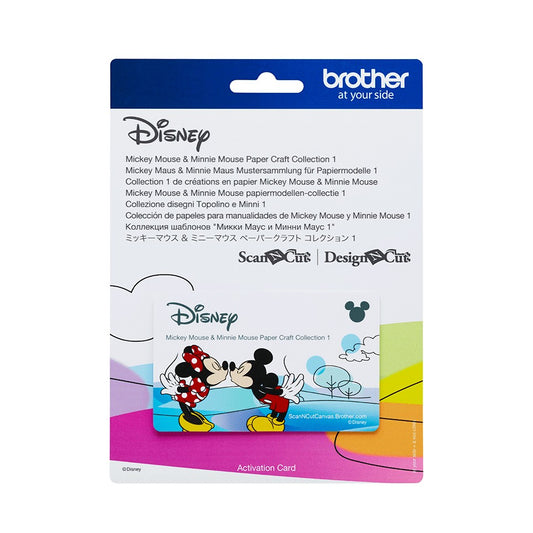 Scheda Disney n.1"Topolino & Topolina"