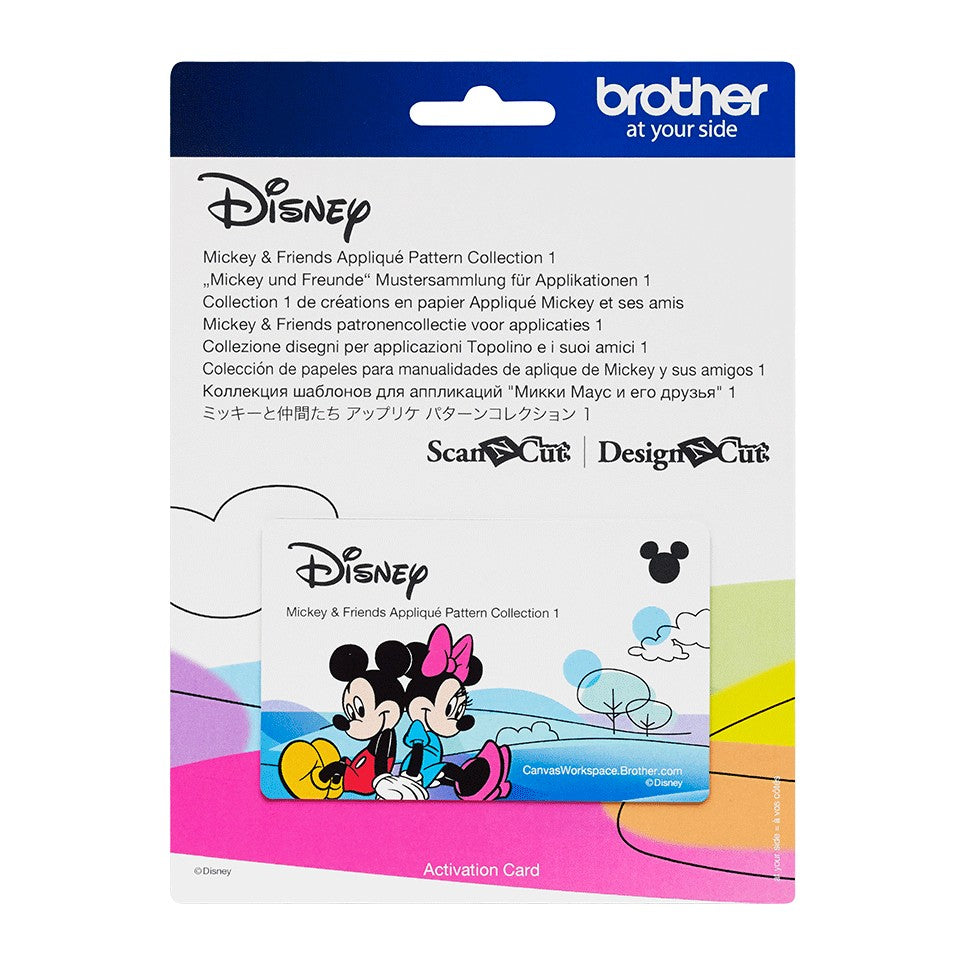 Scheda Disney n.3 "Topolino e i suoi amici 1" CADSNP03