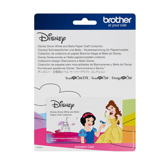 Collezione di disegni Biancaneve e Belle Disney CADSNP06