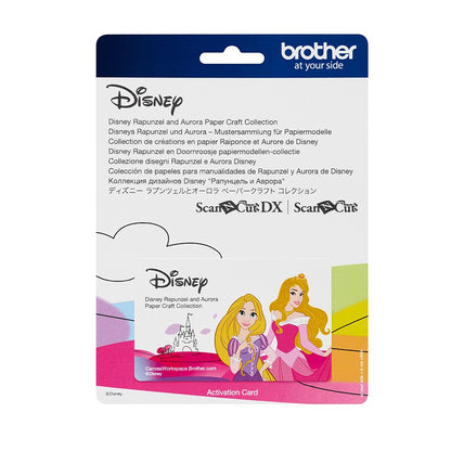 Collezione disegni Disney Rapunzel e Aurora CADSNP08
