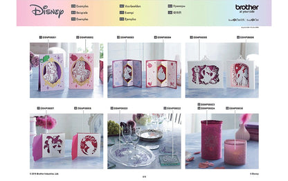 Collezione disegni Disney Rapunzel e Aurora CADSNP08