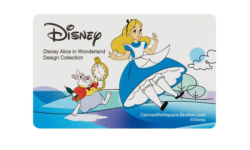 Collezione disegni Disney Alice nel paese delle meraviglie CADSNP09