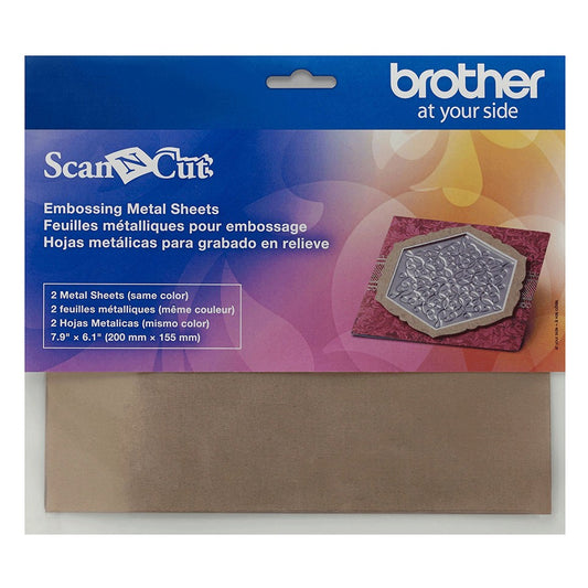 Fogli metallici per embossing di colore rame CAEBSBMS1 per ScanNCut