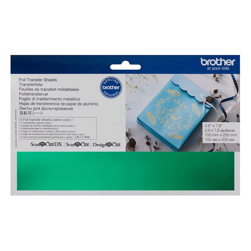 Fogli per laminare con kit foil CAFTSGRN1 per ScanNCut - Verde