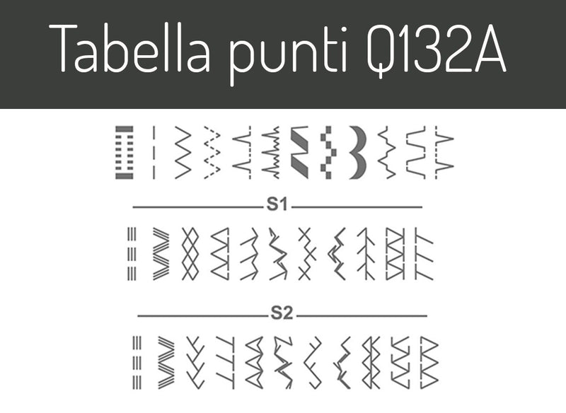 Necchi Q132A macchina per cucire