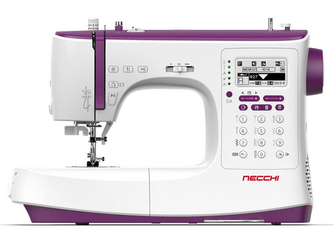 Necchi NC-204D macchina per cucire elettronica + 5 anni di Garanzia
