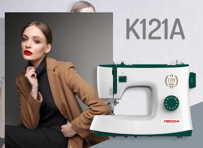 NECCHI K121A MACCHINA PER CUCIRE + 5 Anni di Garanzia
