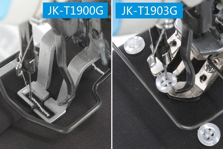 Jack JK-1900/1903 Travettatrice elettronica/Attaccabottoni elettronica