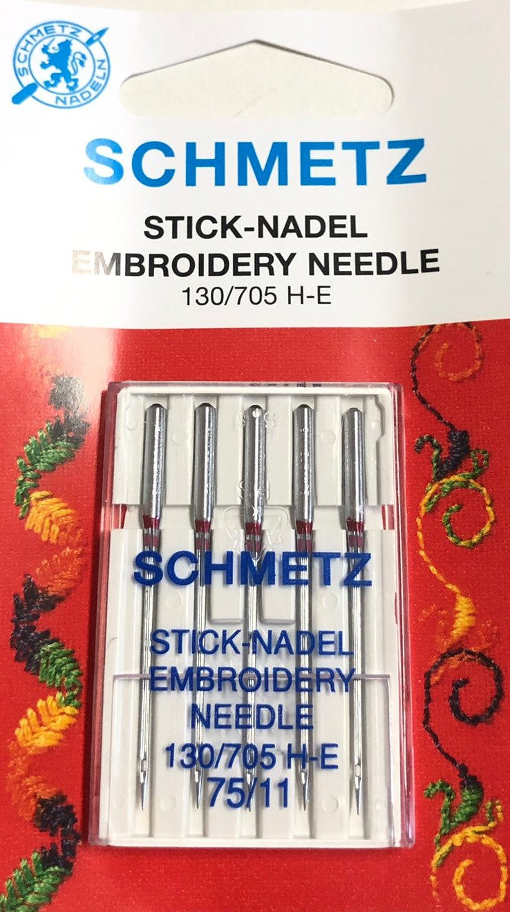 Per ricamo 130/705 H-E n.75 Aghi Schmetz