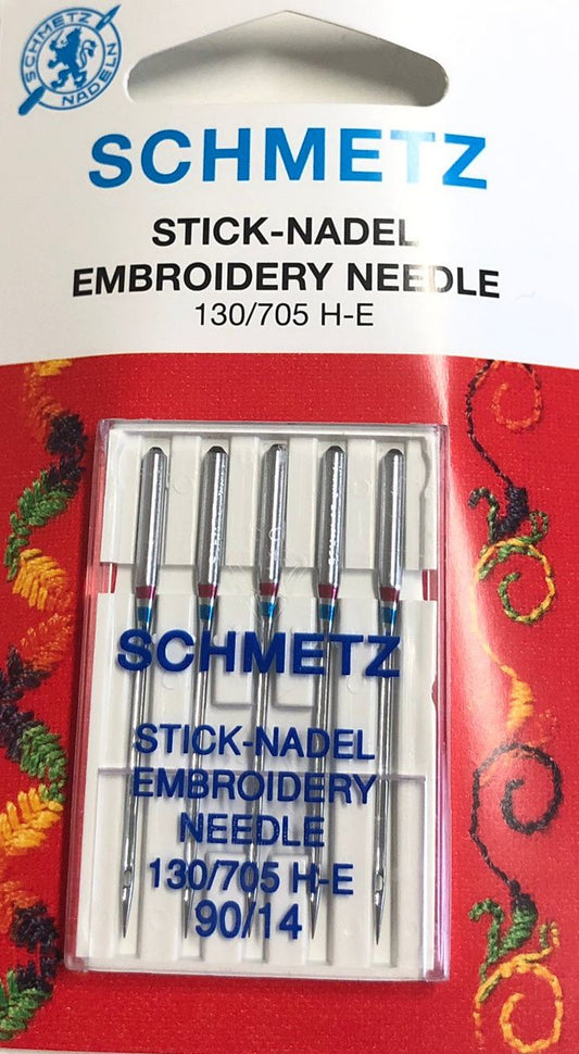 Per ricamo 130/705 H-E n.90 Aghi Schmetz