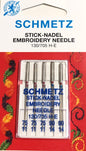 Per ricamo 130/705 H-E Assortiti Aghi Schmetz