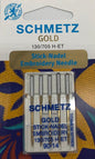 Per Ricamo ORO 130/705H-ET f. 90 Aghi Schmetz