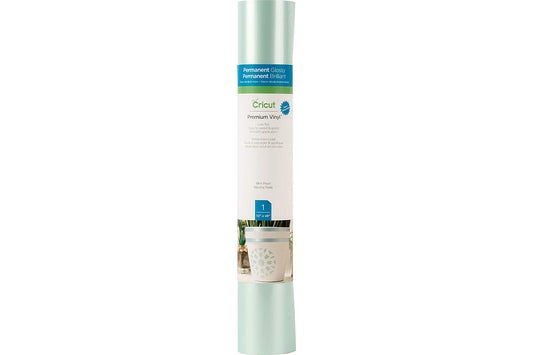 CRICUT VINILE PREMIUM PERMANENTE MENTA PASTELLO PERLATO 30.5CMX1.2M