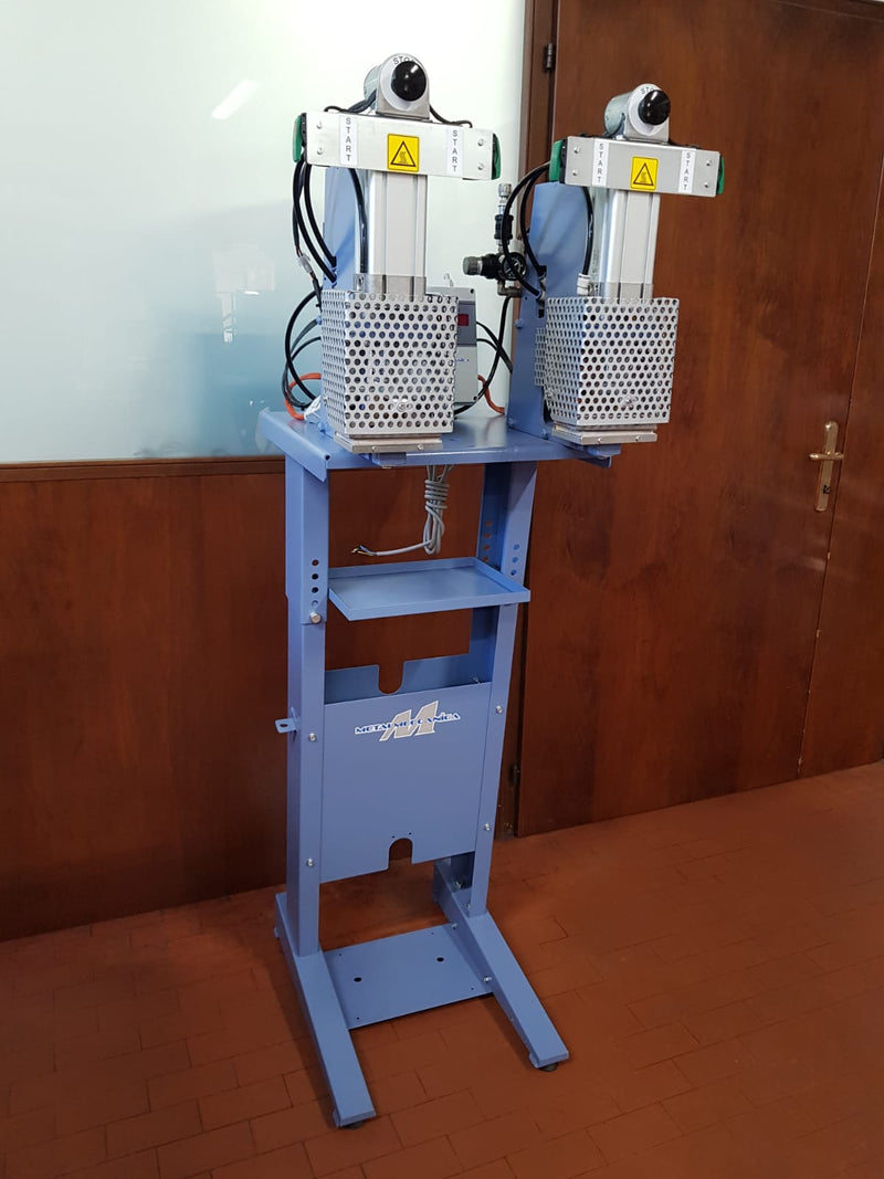 Adesivatrice a due teste per etichette D30/S - Metalmeccanica