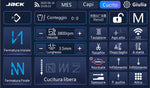 Lineare JACK A10+ Avanzata Con Pannello Touch Screen