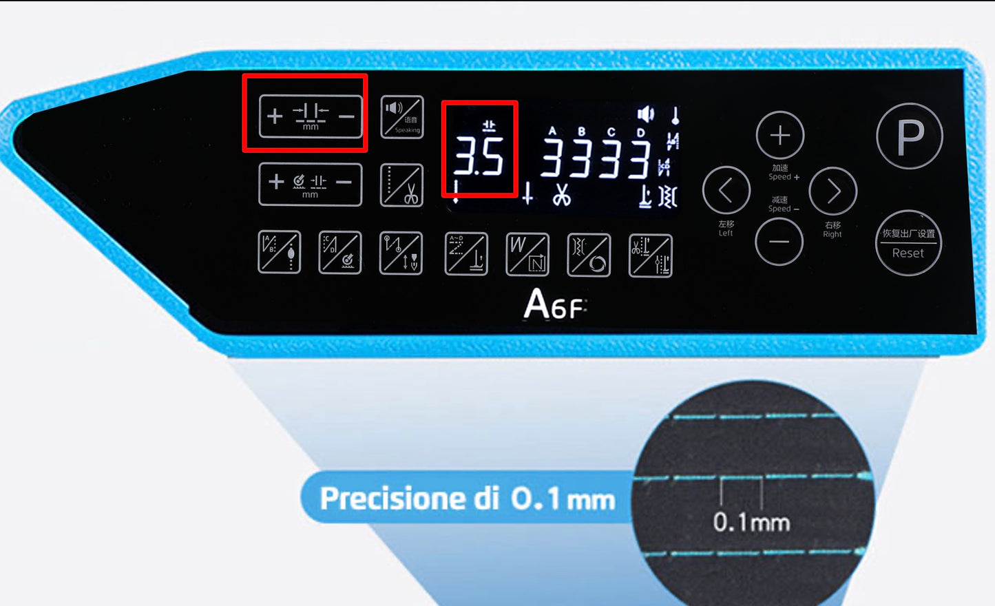 LINEARE JACK A6F-E Lineare Digitale Con Trasporto Punta Ago