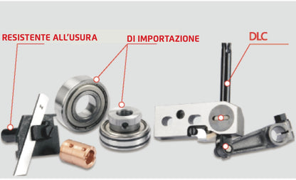 Tagliacuci Jack C5S Pneumatica Avanzata Ad Alta Velocità