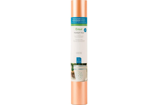 CRICUT VINILE PREMIUM PERMANENTE ARANCIO PASTELLO PERLATO