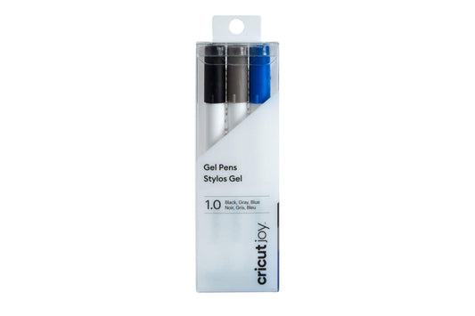 CRICUT JOY PENNE GEL 1MM NERO/GRIGIO/BLU