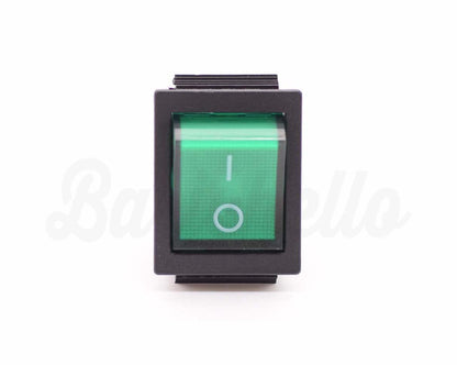 Interruttore Con Led Verde Battistella