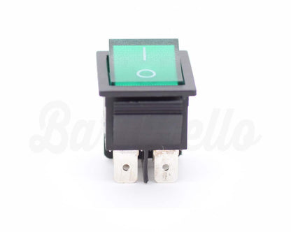 Interruttore Con Led Verde Battistella