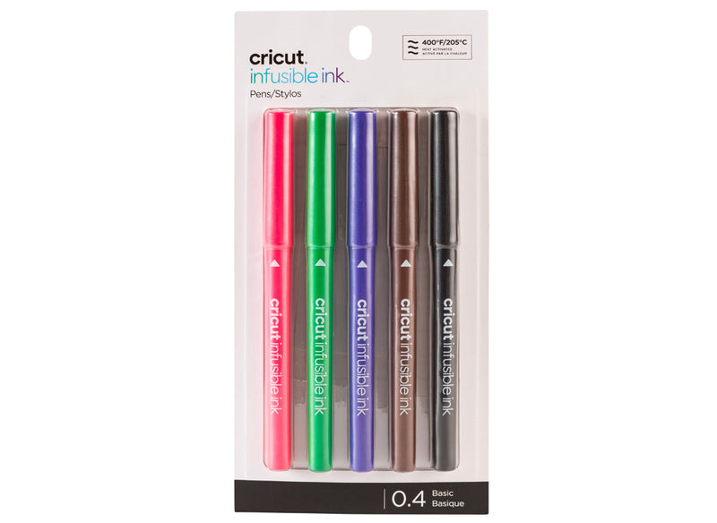 CRICUT PENNARELLI INFUSIBILE INK BASICHE 0.4